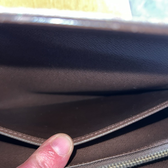 Louis Vuitton Mini Lin Monogram Portefeuille Sarah Wallet - Picture 9 of 16